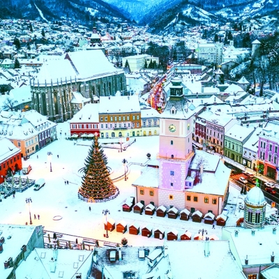 Calendar cu imagini Romania, 31.5 x 48 cm, 12 file, 2026